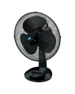 Table fan, Lifetime Air, 35 W, Ø30 cm, 3 speeds, 34x23.5x49 cm