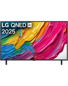 QNED TV, LG, 50", 4K Ultra HD, WebOS 25, 60 Hz, HDR10 / HLG, α5 AI Processor 4K Gen7, 20 W (Dolby Digital), 112.3 x 65.2 x 2.97 cm