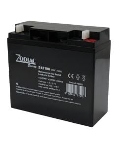 Bateri e rikarikueshme, ZODIAC, 18 Ah, 12 V, Faston 6.3 mm