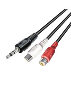 Cable audio stereo, Grundig, 2xRCA, 1 m