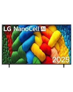 Nano LED TV, LG, 55", 4K UHD, WebOS 25, DVB - C/S/S2/T/T2, USB, HDMI, Wi-Fi, Bluetooth