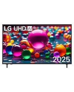 LED TV, LG, 55", 4K UHD, WebOS 25, DVB - C/S/S2/T/T2, USB, HDMI, Wi-Fi, Bluetooth