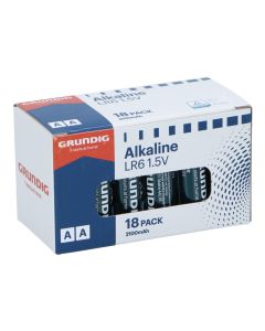 Bateri, Grundig, AA, Alkaline, 18 cop/pako, 2100mAh