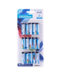 Bateri, Grundig, AA, Zinc, 24 cop/pako, 975 mAh