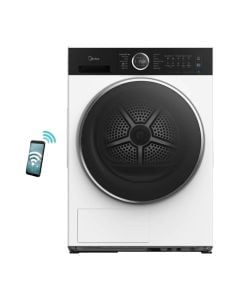 Thar&euml;se, rrobash, MIDEA, 9 kg, C, 15 programe, pomp&euml; nxet&euml;sie, 64 dB, W59.5xH85xD60 cm