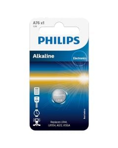 Battery, Philips, V13GA / LR44, Alkaline, 1.5 V