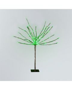 Pemë dekorative me 72 LED, (ngjyrë vjollce), me bazë 60 cm