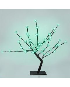 Pemë dekorative me 48 LED, (jeshile), me bazë