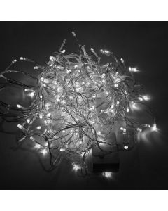 Perde me drita, 200 LED, (të bardha), për ambiente të jashtme