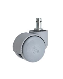 Rotary wheel, without brake, metalic/plastic, Ø  49