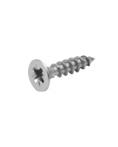 Stainless steel screws, M4x18 mm, AISI304 A2, Bag 25