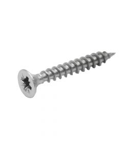 Stainless steel screws, M4x30 mm, AISI304 A2, Bag 25