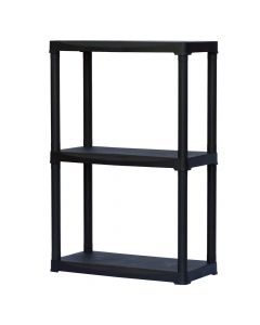 Plasstik shelf, eco-polypropylene, with 3 shelf, 600x300xH 900 mm