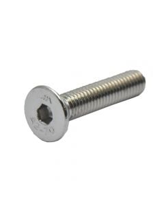 Stainless steel bolt, conical head with exagon, DIN7991 ASI304, A2 M5 x 25mm