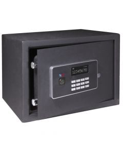 Metal safe, BTV Vision, with electronic and mechanical control,20x19x30 cm