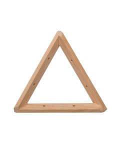Solid pine wood triangle wooden brackets 20x20x20cm