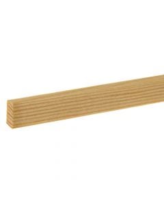 Ristel druri, pishe, drejtkëndore, 5 x 10mm x 90cm