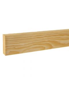 Ristel druri, pishe, drejtkëndore, 14 x 40mm x 90cm