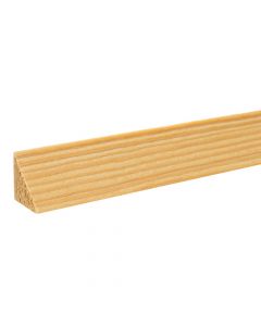 Ristel druri, pishe, trekëndore, 18 x 18mm x 90cm