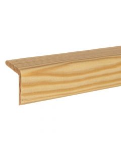 Profil druri, pishe, këndore e jashtëme, 28 x 28mm x 90cm
