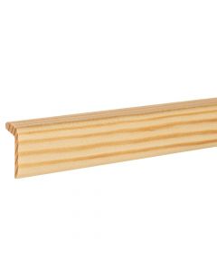 Profil druri, pishe, këndore e jashtëme, 15 x 25mm x 90cm