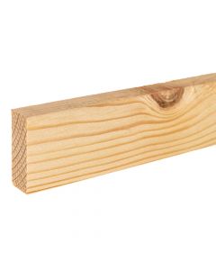 Montage skirting board - raw, pine 13 x 35mm x 2000mm