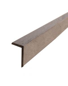 Cover profile decking (WPC), 2200x40x60mm, stone grey