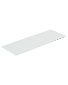 Shelf, glass, 600x6x120mm, transparent