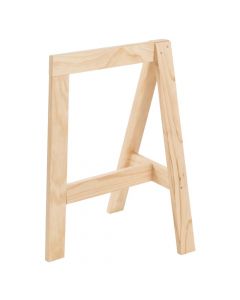 Glam Small Desktop Pine Wood Eco Friendly Easel