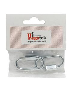 Quick link a electro galvanized, 4mm, 4x33x12mm