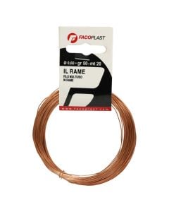 Fije celiku ngjyre bakri, Ø0.6mm, 20ml