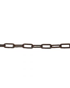 Decorative chain, bronzed Ø2mm, reel 60ml