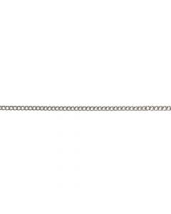 Decorative chain, nickeled Ø1.2mm, reel 25ml
