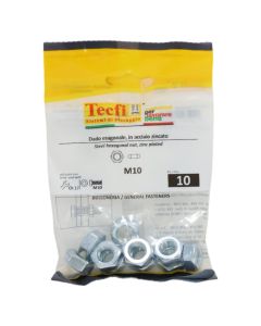 Dado hekzagonale e zinkuar DIN 934, M10mm , Bag 10