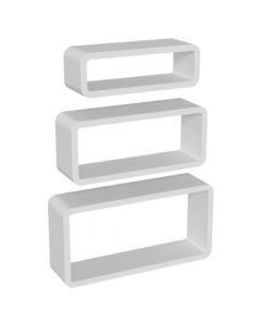 Set of shelves white