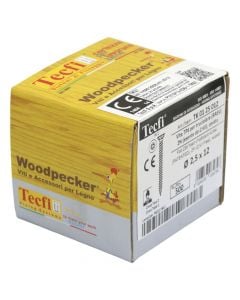 Vida druri koke kryq, CSK/PZ  Ø2.5 x 12mm, Box 500pc