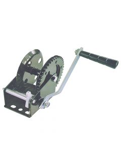 Hand winch without wire, 360 kg pull capacity