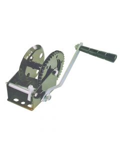 Hand winch without wire, 544 kg pull capacity