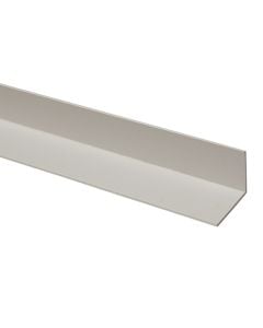 Profile L-shaped, PVC white, 25 x 20 mm , 2000 mm