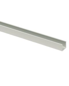 Profil U, Alumini argjendi, 8 x 8 mm , 2000 mm