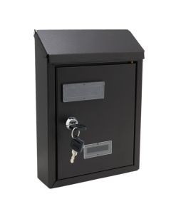 Mailbox, 18 x 6 x H25 cm, anthracite
