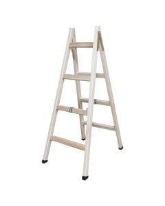 Shkalle druri natyrale, me palosje, 150 cm, 4 shkelje