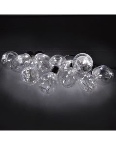 Docorative ball with LED light, 5V transformer white color