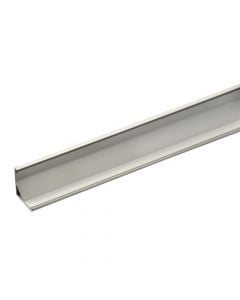 Duct for LED lighting strip, D019, Plastic / Aluminum
