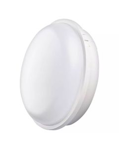Ndriçues pllafon Emos, rrethor, 20W, 230V, 4000K, 1 550 lm, dimensions:  220 × 78 mm, IP54, ngjyrë të bardhë