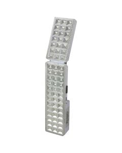LED emergency light  2160 COB 4.5x38 cm, white, plastic