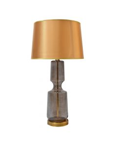 Table lamp, metal / crystal / textile, Φ350 × H620mm, E27 × 1 × 40W, 230V