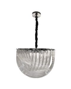 Ndriçues i varur, metal/xham, D500mm, 230V