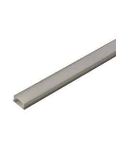 Duct for LED lighting strip, LS-014, Plastic / Aluminum
