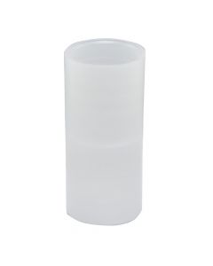 Bashkues per tub korrogato, D20 mm, plastike, transparente.